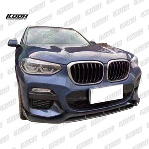 ICOOH Nuovo Kit Carrozzeria in Fibra di Carbonio Stile Racing G01, Splitter Paraurti Anteriore Nero Lucido per <span class=keywords><strong>X3</strong></span> G01 <span class=keywords><strong>2017</strong></span>+ - Product Image 2