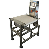Machine de pesage dynamique de haute précision avec écran tactile et convoyeur, certifiée CE ISO, pour usine