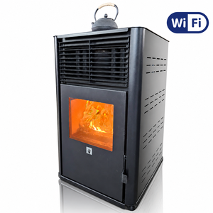 Chaudière de chauffage intérieur intelligente 2026 économique à double combustible (pellets de bois et bois de chauffage) avec <span class=keywords><strong>WiFi</strong></span> - Product Image 1