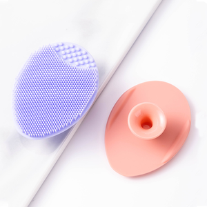 Venta al por mayor Masajeador <span class=keywords><strong>facial</strong></span> Depurador de limpieza profunda Almohadilla exfoliante Cepillo de limpieza <span class=keywords><strong>facial</strong></span> de silicona - Product Image 4