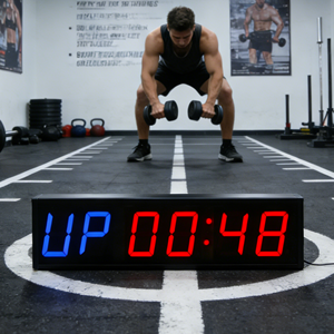 Cronómetro Digital Profesional CHEETIE CP50C, Temporizador Electrónico de Cuenta Regresiva, Cuenta Ascendente, Intervalos, Ritmo, para Gimnasios - Product Image 1