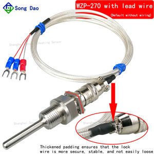 مقبس مقاوم للحرارة ، مستشعر درجة حرارة اقتران <span class=keywords><strong>Pt100</strong></span> للتوصيل الحراري - Product Image 2