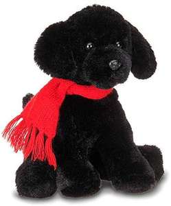 OEM لطيف للأطفال كلب جالس ناعم لعيد الميلاد أوشحة محيكة كلب أحمر بني مع وشاح للبيع بالجملة - Product Image 4