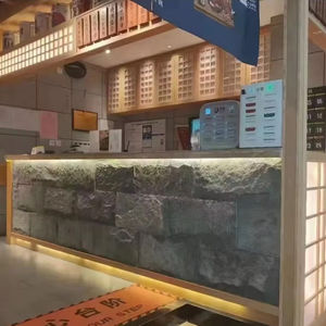 แผงผิวหินเทียม3D น้ำหนักเบา<span class=keywords><strong>แผ่น</strong></span><span class=keywords><strong>อิฐ</strong></span>วัฒนธรรม3D ตกแต่งผนังภายนอกอาคารวัสดุ PU <span class=keywords><strong>แผ่น</strong></span>ใหญ่ - Product Image 5