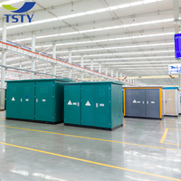 Equipo Eléctrico TSTY, Transformadores de Media y Alta Tensión, 10.5kV 1250kVA, Trifásicos, Montados en Plataforma