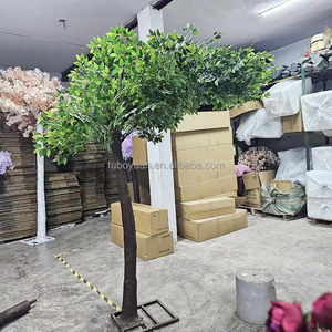 F226 gros blanc faux sakura japonais fleur de <span class=keywords><strong>cerisier</strong></span> fleur arbre mariage décoratif artificiel fleurs de <span class=keywords><strong>cerisier</strong></span> arbres - Product Image 5