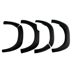 Élargisseurs d'ailes noirs mats de conception modifiée pour Toyota Hilux 2015-2024 Simple Cabine Accessoires Auto Passages de roues - Product Image 4