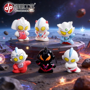 Ultraman Figurine Miniature Cartoon Resin Decorations For Desk Car Ornaments - Product Image 3
