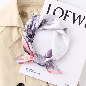 Khăn lụa nhỏ dâu tằm cao cấp mới, Khăn Lụa Vuông, khăn lụa, khăn quàng cổ nữ, băng đô lụa - Product Image 4