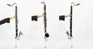 <span class=keywords><strong>Clarinete</strong></span> <span class=keywords><strong>bajo</strong></span> Bb Premium de grado profesional chino con cuerpo de goma dura y niquelado para rendimiento - Product Image 5