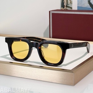 JMM <span class=keywords><strong>VENDOME</strong></span> EPOXY 47-25-146 Gafas de sol de alta calidad para hombre y mujer, gafas de sol de diseñador, clásicas, punk, de lujo, de acetato, UV400, con caja - Product Image 5