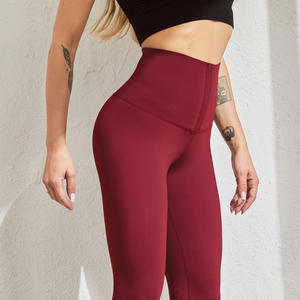 Logo S-3XL personalizzato donna a vita alta Yoga Leggings Push up Yoga collant Gym <span class=keywords><strong>Leggins</strong></span> <span class=keywords><strong>corsetto</strong></span> Yoga pantaloni taglie forti - Product Image 6