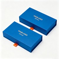Boîte cadeau élégante avec logo personnalisé, emballage magnétique pour stylo, ensemble de boîtes en carton pour petites entreprises
