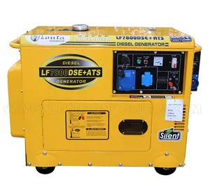 5kw Silent Generator Small 5kva 5kw 6kw 7kw 8kw 10kw Portable Silent Diesel Generator Home Use Single Or 3 Phase Quick Delivery Date Factory Price