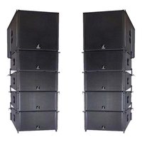 Système de haut-parleurs passifs Big Power Waterproof TW-10 à ligne acoustique simple de 10 pouces pour concerts en intérieur et en extérieur, scène et éclairage