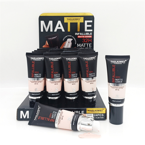 F296 Infalible Base mate de larga duración Control de aceite Hidratante Impermeable a prueba de sudor Base de maquillaje Líquido - Product Image 5