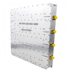 Módulo <span class=keywords><strong>TRM</strong></span> de banda L 1000-1200MHz 50W Transceptor de matriz en fase de 4 canales con control RS422 para Radar/SATCOM - Product Image 5