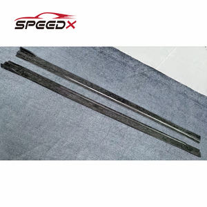 Pour <span class=keywords><strong>Audi</strong></span> <span class=keywords><strong>A5</strong></span> S5 B9.5 B10 jupe latérale en Fiber de carbone Kit de carrosserie <span class=keywords><strong>A5</strong></span> S5 2020 + jupe latérale en Fiber de carbone - Product Image 4