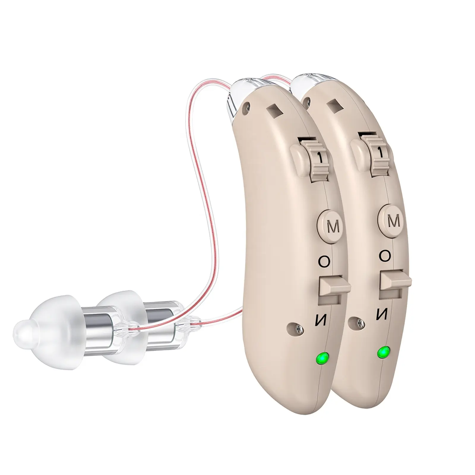 Aparelho auditivo digital Aparelhos auditivos BTE para ruído Cancelamento de aparelhos auditivos recarregáveis