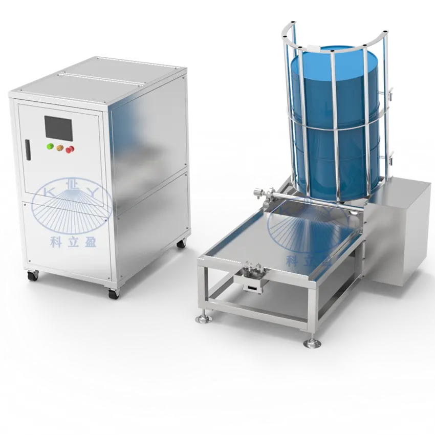 Automatische 200 Liter Plastic Vat Wasmachine, Kly 55 Gallon Drum Wasmachine Voor Interieur En Exterieur Reiniging Van Drum