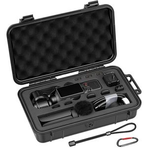 Amazear Portable EVA <b>Hard</b> <b>Case</b> Sturdy Resistant Protective <b>Case</b> for Pocket4, Action <b>Camera</b> Accessories - Product Image 1
