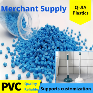 Gránulos <span class=keywords><strong>de</strong></span> PVC Rojo C para Extrusión, Moldeo por Inyección, Suelas <span class=keywords><strong>de</strong></span> Zapatos, Desatascadores <span class=keywords><strong>de</strong></span> Inodoros, Suaves, Flexibles, Resistentes al Desgaste, Cómodos para el Hogar - Product Image 1