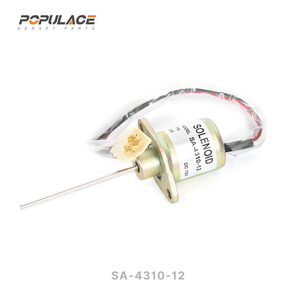 12VDC SA-4310-12วาล์วขดลวดแม่เหล็กไฟฟ้าสำหรับชิ้นส่วนเครื่องกำเนิดไฟฟ้าดีเซล - Product Image 2