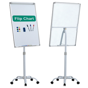 Support de tableau blanc mobile en aluminium 70*100cm pour hôpital, tableau blanc mobile sécurisé pour enfants, tableau à roulettes - Product Image 1