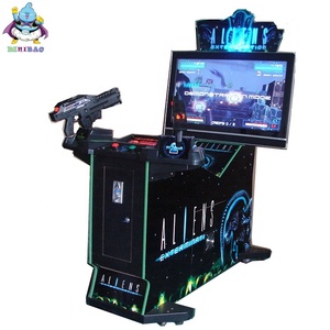 Dinibao machines de <span class=keywords><strong>jeux</strong></span> d'arcade de simulateur de tir <span class=keywords><strong>extraterrestre</strong></span> exterminateur de tir laser monnayeur - Product Image 1