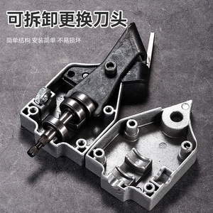 Electric Sheet Metal Cutter With Drill Function 1500mm Max Cutting Width For Iron Sheet Manual Operation - Product Image 4