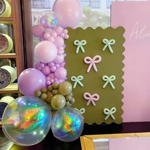Colorful Giant Inflatable Ball Rainbow Color Glossy Mirror <strong>Balloon</strong> PVC Floating Ball Decoration Props for Event Party - Product Image 6