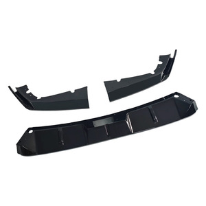Divisor Delantero para BMW X5M F95, 3 Secciones, ABS, Negro Brillante, Estilo Tuning, Kit de Carrocería - Product Image 4