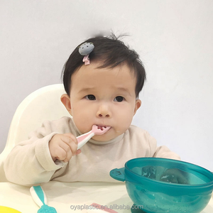 Cuchara <span class=keywords><strong>de</strong></span> Plástico para Bebés, Cuchara <span class=keywords><strong>de</strong></span> <span class=keywords><strong>Aprendizaje</strong></span> para Alimentar al Bebé - Product Image 6