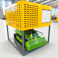 Robot de dragage sous-marin YG500 à câble contrôlé, moteur 33 kW, 100-200 m/h, système de treuil pour le nettoyage de canalisations en eaux profondes