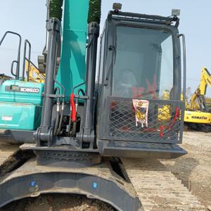 รถขุด SK200D kobelco มือสองประสิทธิภาพสูงพร้อมเครื่องยนต์ของ Isuzu และส่วนประกอบหลักสำหรับโครงการก่อสร้าง - Product Image 5