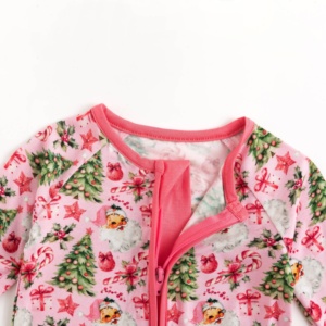 ミオジングカスタムハングタグ ソフトで通気性のある180gsm竹パジャマ 卸売 竹ベビー服 ブティック向け - Product Image 4