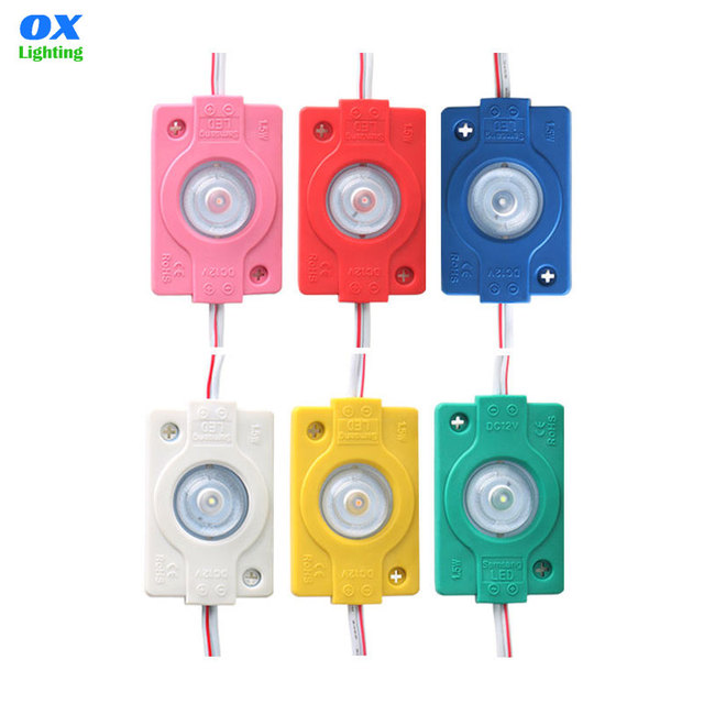 SMD3030 Led Modules Dc 12V Smd 3030 1.5W Lens Back Backlight Sigage Led Modules Modulos Light