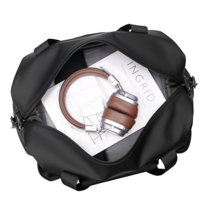 <span class=keywords><strong>Sac</strong></span> de voyage d'affaires pour <span class=keywords><strong>homme</strong></span> en PU imperméable de haute qualité, grande capacité, <span class=keywords><strong>sac</strong></span> de sport à bandoulière unique pour l'extérieur - Product Image 5