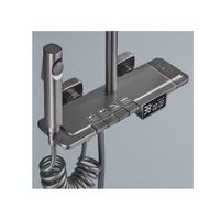 Robinet thermostatique de salle de bain IProSan, bouton piano, eau froide et chaude, robinet de douche exquis