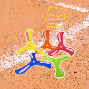Retourner Spinner <span class=keywords><strong>Boomerang</strong></span> disque volant jouet pour enfants jeu de pelouse en plein air et maternelle enseignement Frisbeee Type produit - Product Image 2