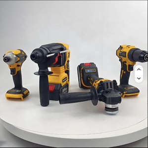 Multifunctional 4 In1 Cordless Tools Portable Herramientas Yellow 18v 20v 21v 48v Tool Sets With Hard Case WK-KC-01 WK-KC-01 - Product Image 4