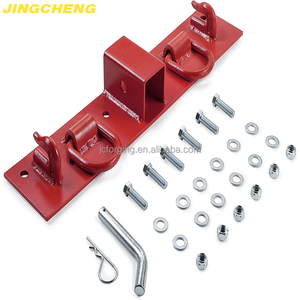 Crochets de fixation pour tracteur, crochets de préhension compacts à visser, anneaux en D de 1/4'' d'épaisseur, crochets de godet de tracteur de 1/2'', pièces personnalisées pour tondeuses à <span class=keywords><strong>gazon</strong></span> - Product Image 4