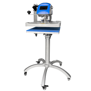 CYB2-N (With Laser) Flatbed Printer New Replaceable Automatic <b>Swing</b>-away Heat Press Machine 16x20" Laser Garment - Product Image 3