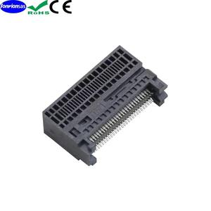 Connecteur serveur haute vitesse Gen-Z Type 1C femelle 56 broches, plastique noir, sans coque métallique - Product Image 4
