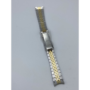 Bracelet de montre en argent massif incurvé 316L de 19 mm, bracelet de remplacement pour Rolex GMT Series - Product Image 6