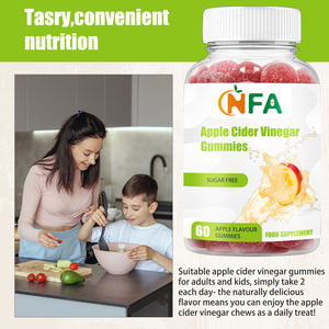 Gomitas de vinagre de sidra de manzana personalizadas de fábrica con vitamina E, suplemento dietético, apoyo digestivo y gomitas desintoxicantes. - Product Image 5