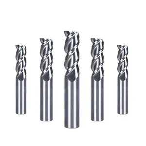 WEIX Durable HRC 45 HRC50 Two And Four Flutes Square End Mill For Aluminum Processing