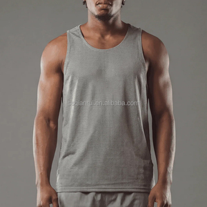 Camiseta Deportiva Personalizada, Transpirable, de Malla, para Entrenamiento, Running, Gimnasio, Camiseta Deportiva sin Mangas, Camiseta Deportiva Lisa para Hombre, Chaleco Musculoso - Product Image 4