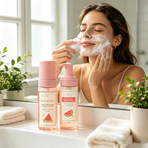 Limpiador <span class=keywords><strong>Micelar</strong></span> Espumoso de Sandía Orgánica de Marca Privada <span class=keywords><strong>con</strong></span> Hamamelis, Desmaquillante Hidratante, Limpiador Facial, Cuidado de <span class=keywords><strong>la</strong></span> Piel - Product Image 3