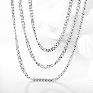 Collar de Moda con Cadena de Aleación de Zinc, Estilo Borla, Cadena Sencilla, Accesorio de Joyería para Uso Diario, Material con Apariencia de Acero Inoxidable de Moda - Product Image 4